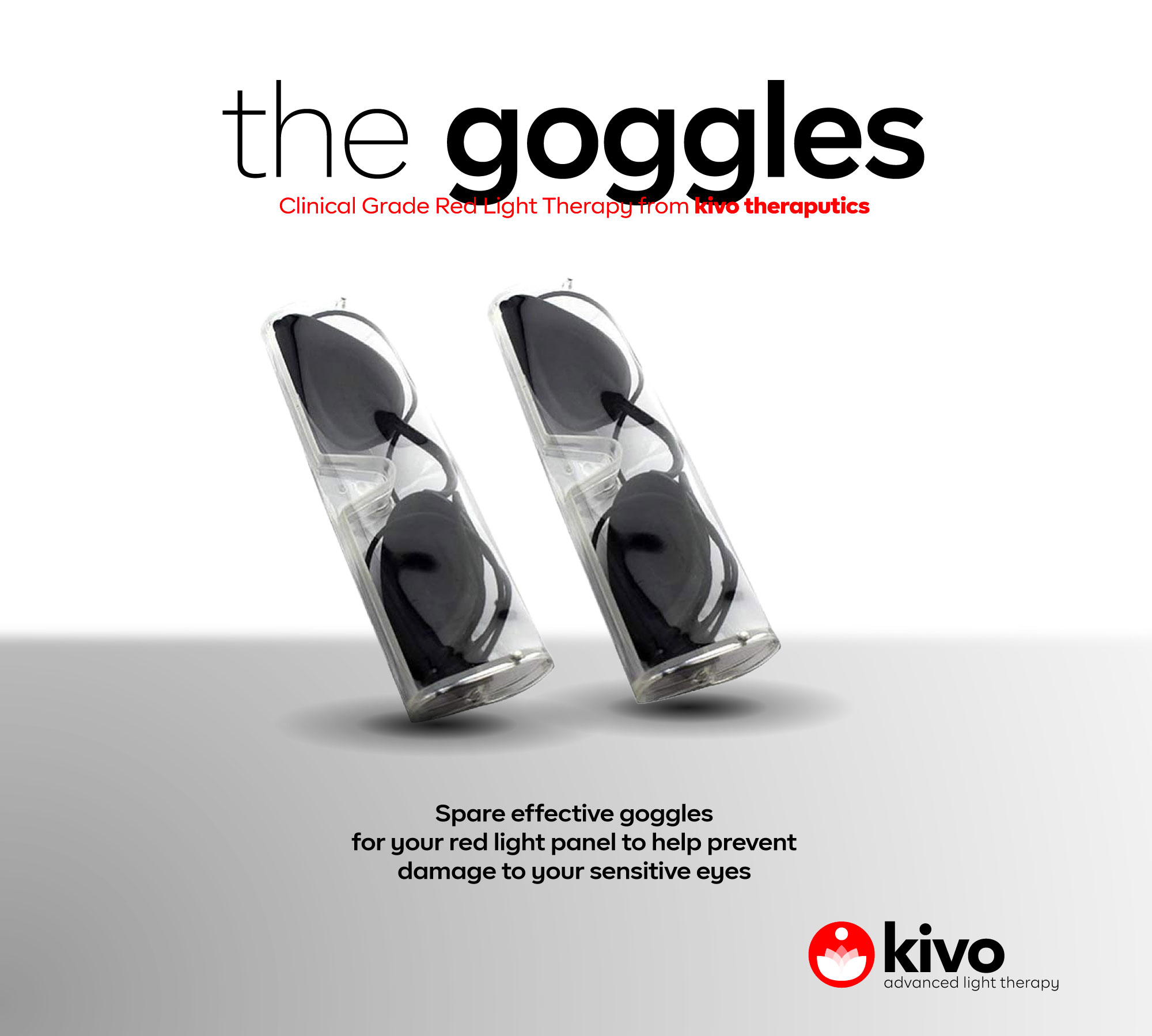 Kivo Goggles (2 pack)
